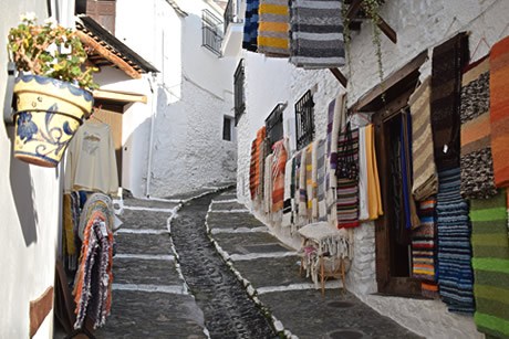 Typical Pampaneira Street