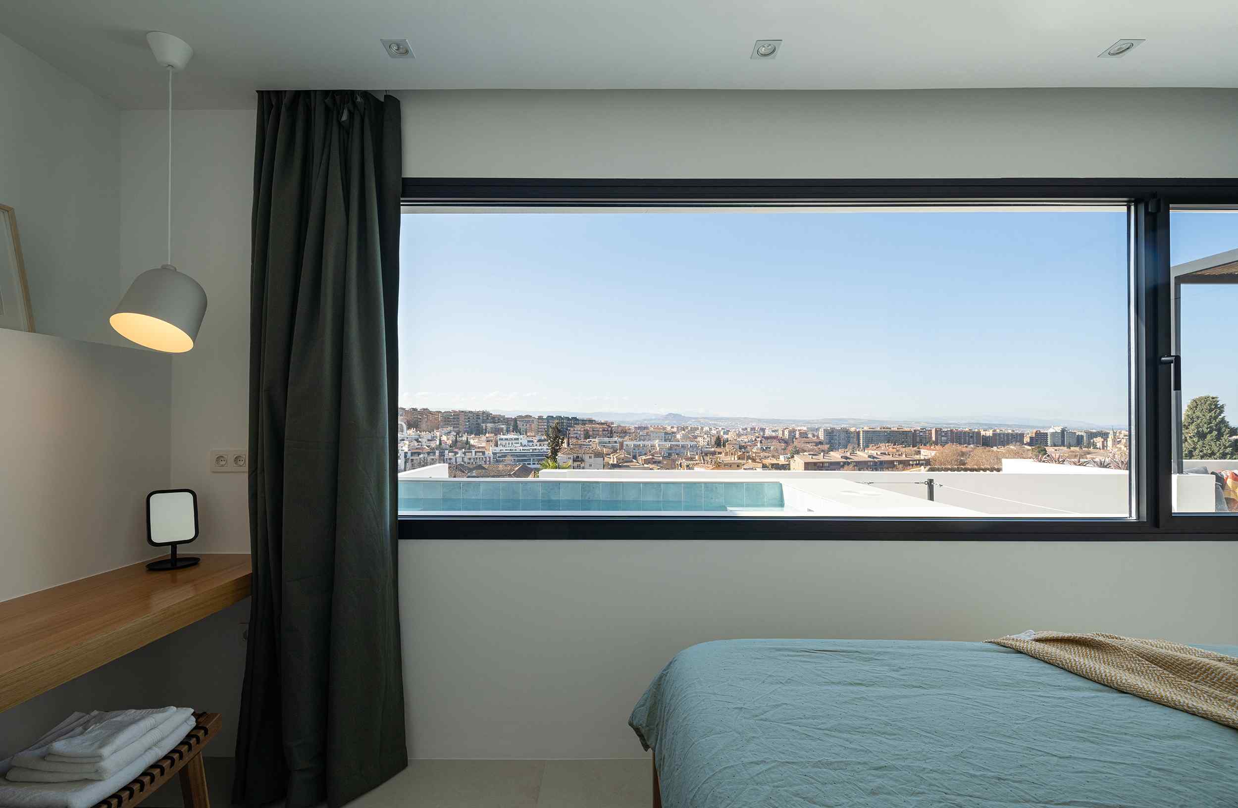 Ambiente al atardecer en la terraza de Terraza 6 en Granada